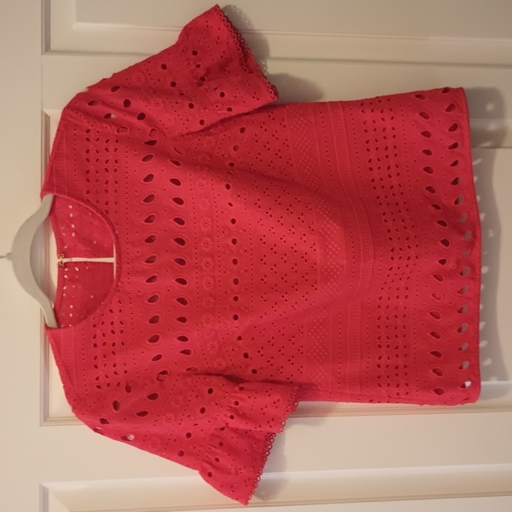 Trina Turk Darling eyelet top